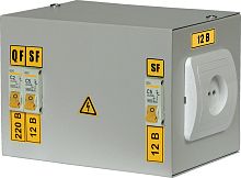 Ящик с понижающим трансформатором ЯТП-0,25 400/12-3 36 УХЛ4 IP30 | код MTT21-012-0250 | IEK